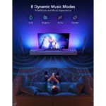 Barras de luz LED Govee WiFi/Bluetooth RGBIC para TVs de 45"-70" - Image 3