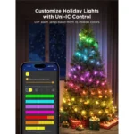 Luzes de Natal Govee H70C2 Inteligente 200 LED Multicolor 20m - Image 3