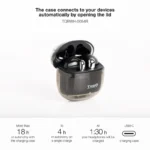 Auriculares Bluetooth TooQ Onyx TQBWH-0054B Preto - Image 4