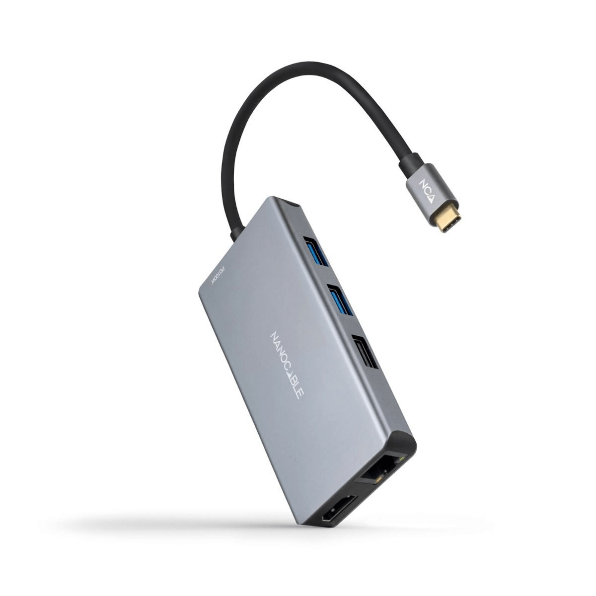 n3zfx3wu Nanocable HUB USB-C 3.2 Gen1 (9 em 1) 100W - Image 1