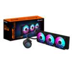 Water Cooler Gigabyte AORUS WATERFORCE II 360 12 cm Preto