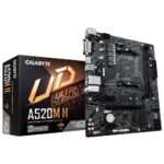 Motherboard Gigabyte micro ATX A520M-H AM4