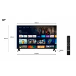 Televisão TCL 32S5400A 32" LED HD HDR10 Android TV - Image 4