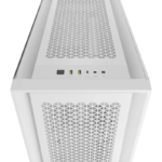 Caixa E-ATX Corsair 5000D Core Airflow Branco Vidro Temperado - Image 2