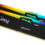 Memória Ram Kingston Technology FURY Beast RGB 64GB 2 x 32GB DDR5 CL32 6400MHz