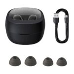 Earbuds Baseus Bowie WM02 V2 True Wireless Pretos - Image 3