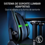 Cadeira Gaming Razer Iskur V2 Padded Seat Preta/Verde - Image 3