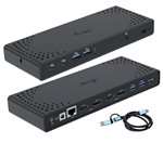 Docking Station i-tec USB 3.0 / USB-C / Thunderbolt 2x Display até 100W - s/Carregador