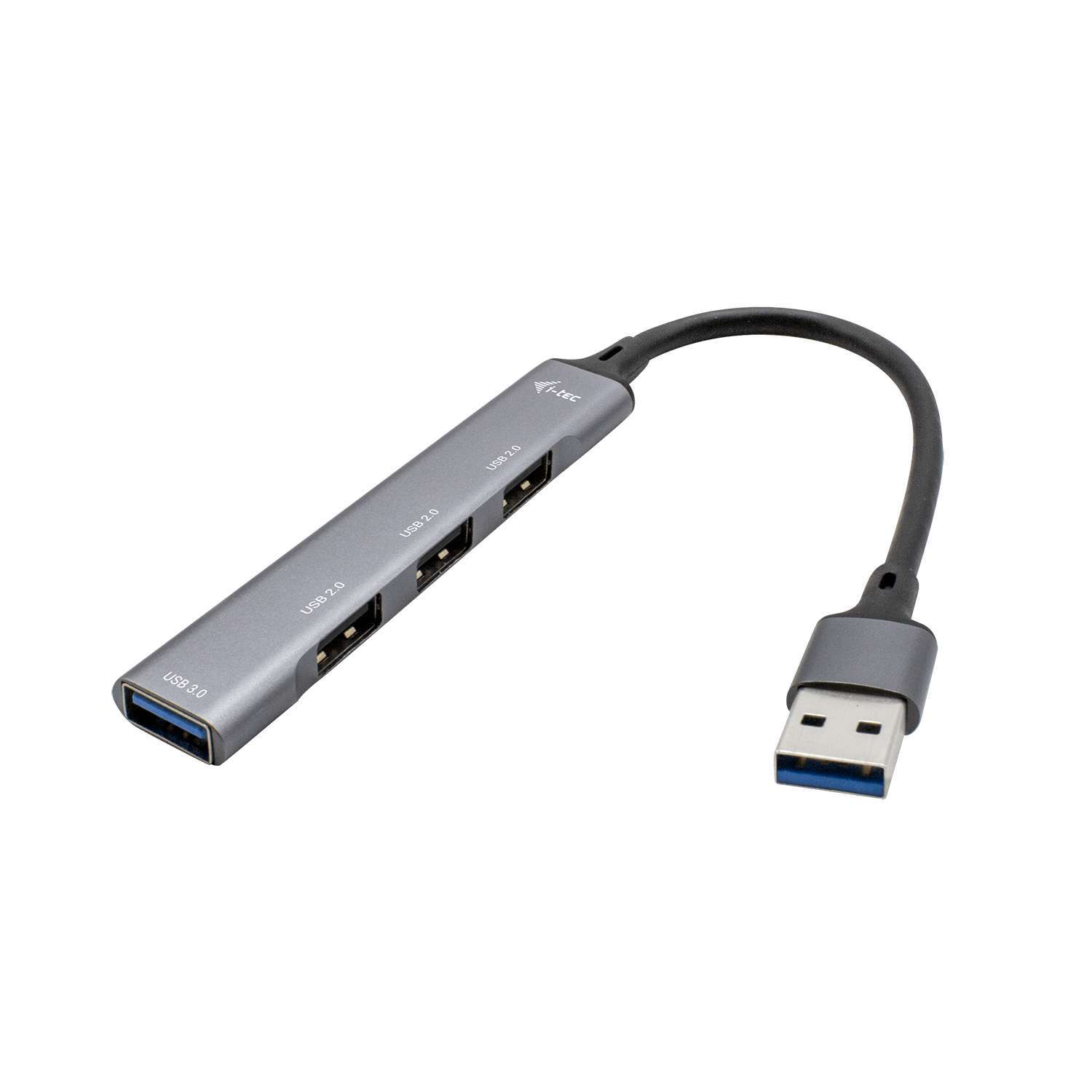 29039130 96248402 6966083350 Hub i-tec USB 3.0 1x USB 3.0 + 3x USB 2.0 - Metal - Image 1