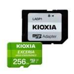 Cartão de Memória MicroSD Kioxia Exceria 256GB  85/100MB/s + AdaptadorSD
