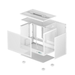 Caixa DeepCool CH160 Mini-ITX Branco - Image 2