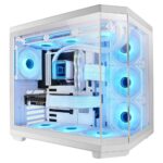 Caixa ATX Mars Gaming MC-3TCORE Tempered Glass Branca