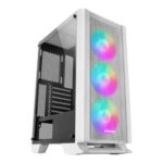 Caixa Mars Gaming ATX MC-C FRGB (Vidro Temperado) Branca
