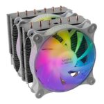Cooler CPU Mars Gaming MCPUXT ARGB COOLER 2X 12CM 300W Branco