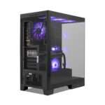 Caixa ATX Nox Hummer Glock Frameless Glass ARGB Preta - Image 3