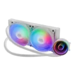 Water Cooler CPU MARS GAMING ML-ONE240 AIO 2X12CM FRGB FAN INFINITY MIRROR Branco - Image 4