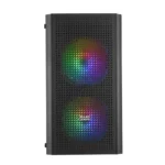 Caixa Mars Gaming Micro-ATX MC300 RGB Vidro Temperado Preta - Image 3