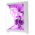 Caixa Extended-ATX Mars Gaming MCV4 Vidro Temperado Branca - Image 4