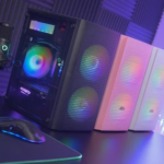 Caixa Mars Gaming Micro-ATX MC300 RGB Vidro Temperado Preta - Image 4