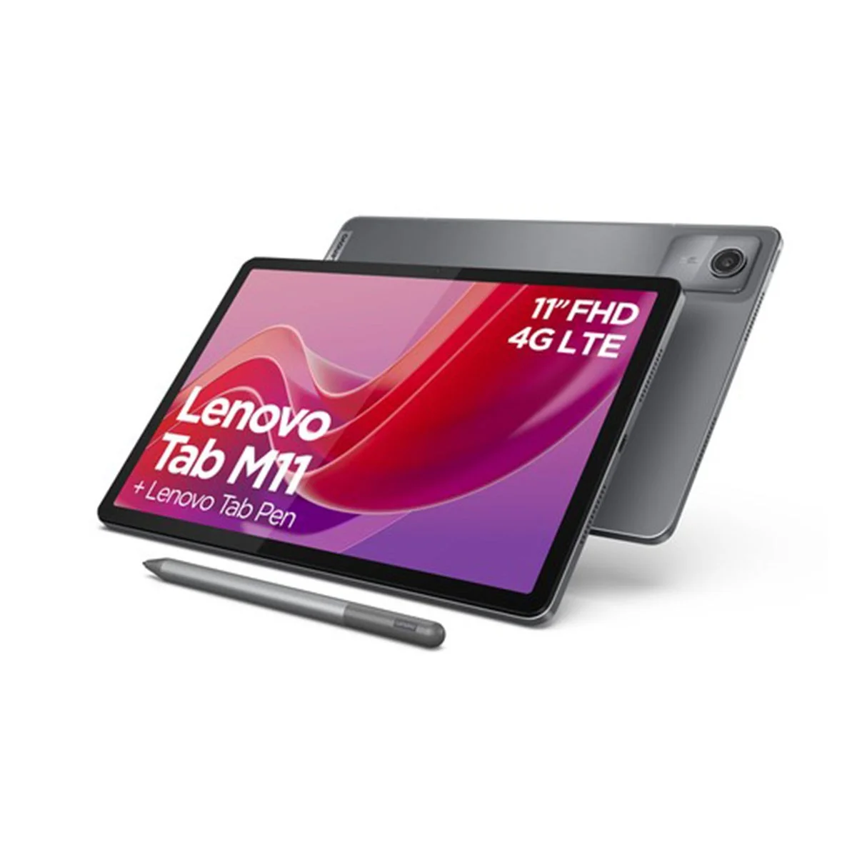 tablet-lenovo-tab-m11-11-1284gb-lte-cinzento-pen-stylus Tablet Lenovo Tab M11 11" 128/4GB LTE Cinzento + Pen Stylus - Image 1