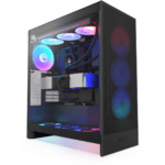 Caixa ATX NZXT H7 Flow RGB (2024) All Bllack Vidro Temperado