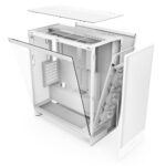 Caixa ATX NZXT H7 Flow (2024) Vidro Temperado Branca - Image 2
