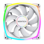 Ventoinha Montech AX140 PWM ARGB PWM 140mm Branco