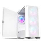 Caixa Micro-ATX Montech AIR 100 ARGB Vidro Temperado Branca - Image 4