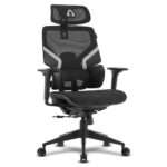 Cadeira de Escritório Ergonómica Alpha Gamer Aurora Preta - Image 4