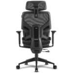 Cadeira de Escritório Ergonómica Alpha Gamer Aurora Preta - Image 2