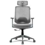 Cadeira de Escritório Ergonómica Alpha Gamer Stella Cinza