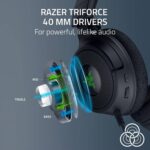 Headset Razer Kraken V4 X 7.1 Surround Wired Preto - Image 5