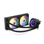 Water Cooler CPU Nox Hummer X-240 LCD RGB All-In-One Preto