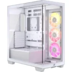 Caixa ATX Corsair iCUE LINK 3500X RGB Semi Torre Vidro Temperado USB-C Branca
