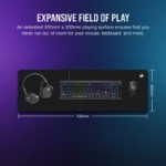 Tapete Gaming Corsair MM500 v2 XL Preto - Image 2