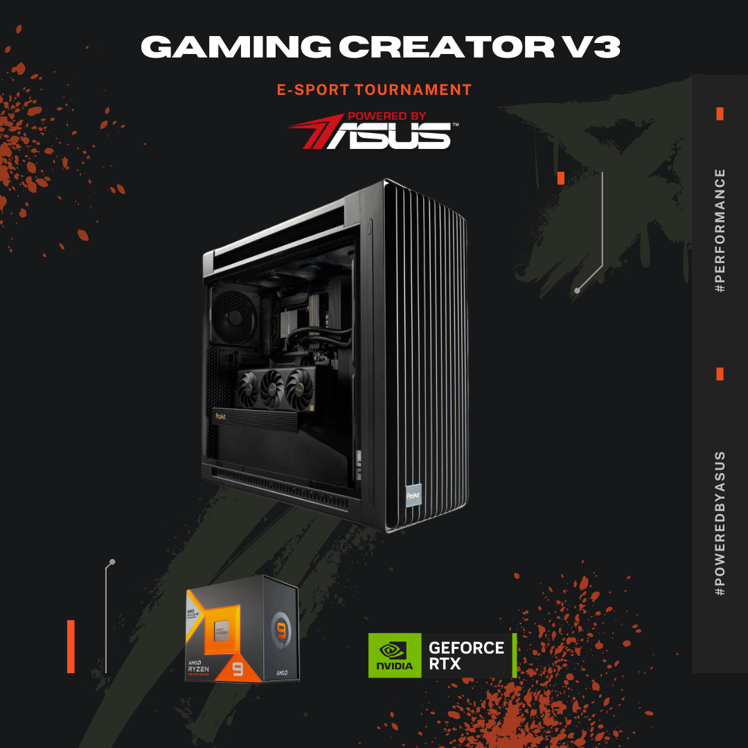 Cópia de Gaming Elite V6 (24) Computador Creator V3 Powered By Asus Ryzen 9 9950X 64GB 2TB SSD RTX 5070 - Image 1