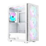 Caixa ATX Montech X3 Mesh RGB Vidro Temperado Branco