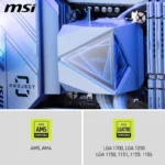 Water Cooler MSI MAG CORELIQUID I240 240 mm branco - Image 3
