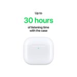 Auriculares Apple AirPods 4 Wireless Brancos - Image 4