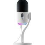 Microfone Logitech G Yeti GX Dynamic RGB Gaming com Lightsync Branco - Image 3