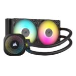 Water Cooler CPU Corsair iCue Link Titan 240 RX RGB 240mm Preto