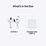 Auriculares Apple AirPods 4 Wireless Brancos - Image 2