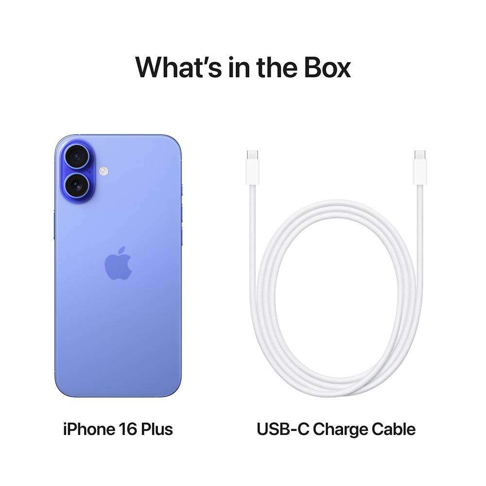 Smartphone Apple iPhone 16 Plus 6.7" 256GB Ultramarino - Image 5
