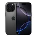 Smartphone Apple iPhone 16 Pro 6.3" 256GB Titânio Preto