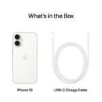 Smartphone Apple iPhone 16 6.1" 256GB Branco - Image 5