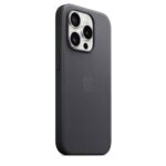 Capa em Tecido Apple iPhone 15 Pro Max FineWoven com MagSafe Preta - Image 4