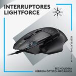 Rato Óptico Logitech G502 X Wired Hero 25600DPI Gaming Preto - Image 6
