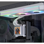 Water Cooler CPU AIO Lian Li HydroShift LCD 360R ARGB Branco - 360mm - Image 4