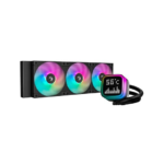 Water Cooler DeepCool LP360 360MM ARGB Preto com Display Matrix