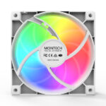 Ventoinha Montech GF120 ARGB PWM 120mm Branco - Image 3